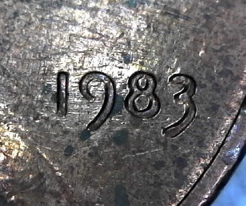 1983-P-Lincoln-Memorial-Cent-1-DO-015-Coppercoin.com-All-Die-Markers-Match